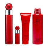 Perry Ellis 360 Red Set 4 Piezas Agua de Tocador