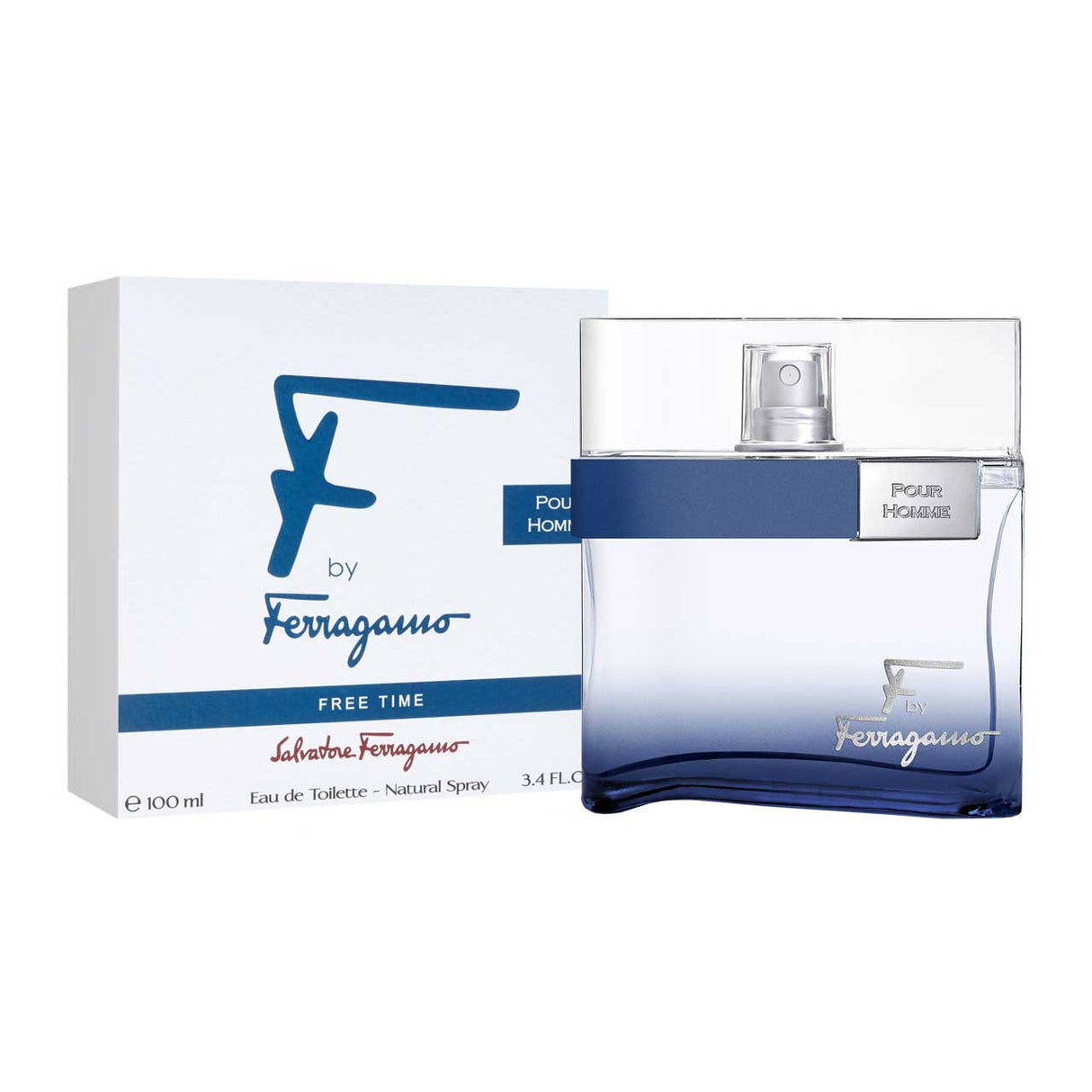 Salvatore Ferragamo F by Ferragamo Free Time 100ml Agua de Tocador