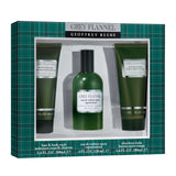 Geoffrey Beene Grey Frannel Set 3 Piezas Agua de Tocador