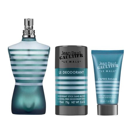 Jean Paul Gaultier Le Male Set 3 Piezas Agua de Tcoador