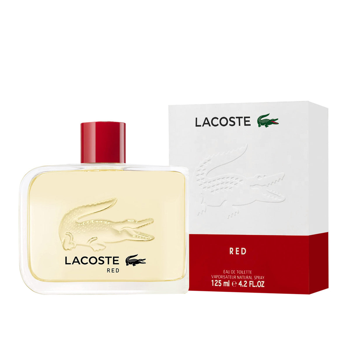 Lacoste Red 125ml Agua de Tocador