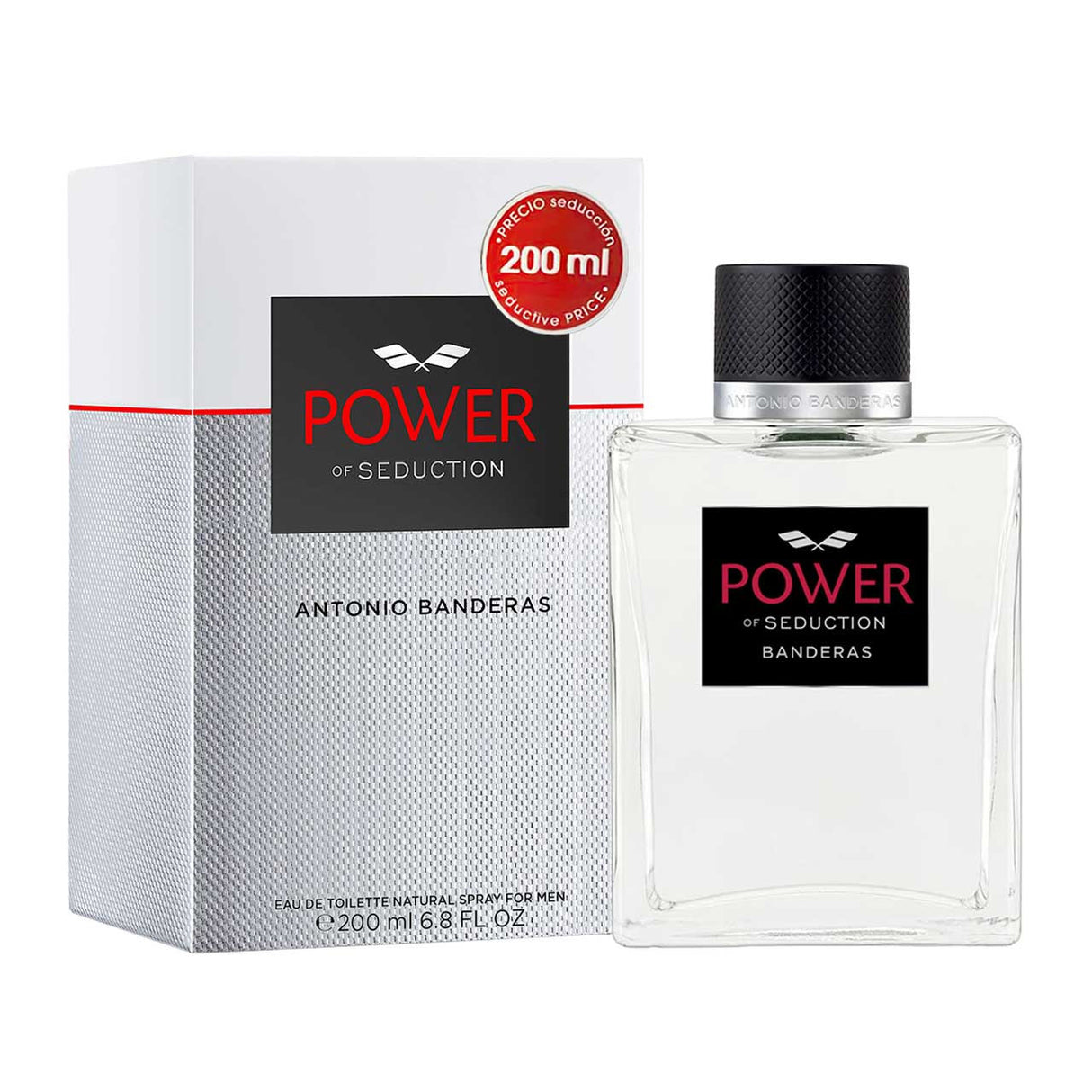 Antonio Banderas Power of Seduction 200 ml Agua de Tocador 2x1