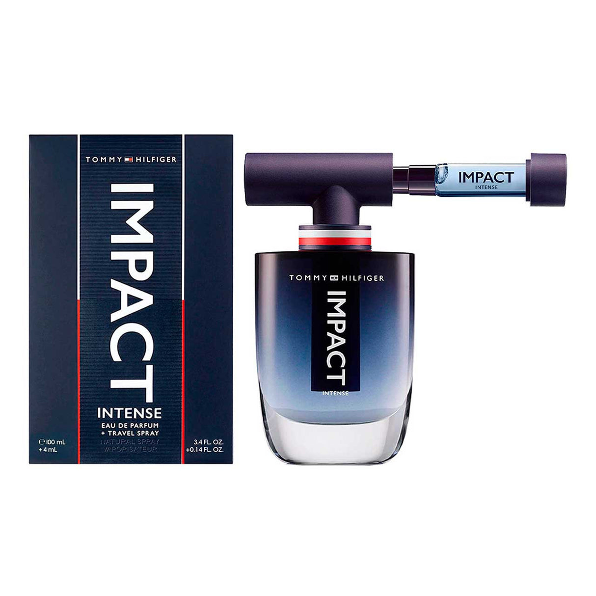 Tommy Hilfiger Impact Intense + Travel 100ml Agua de Perfume