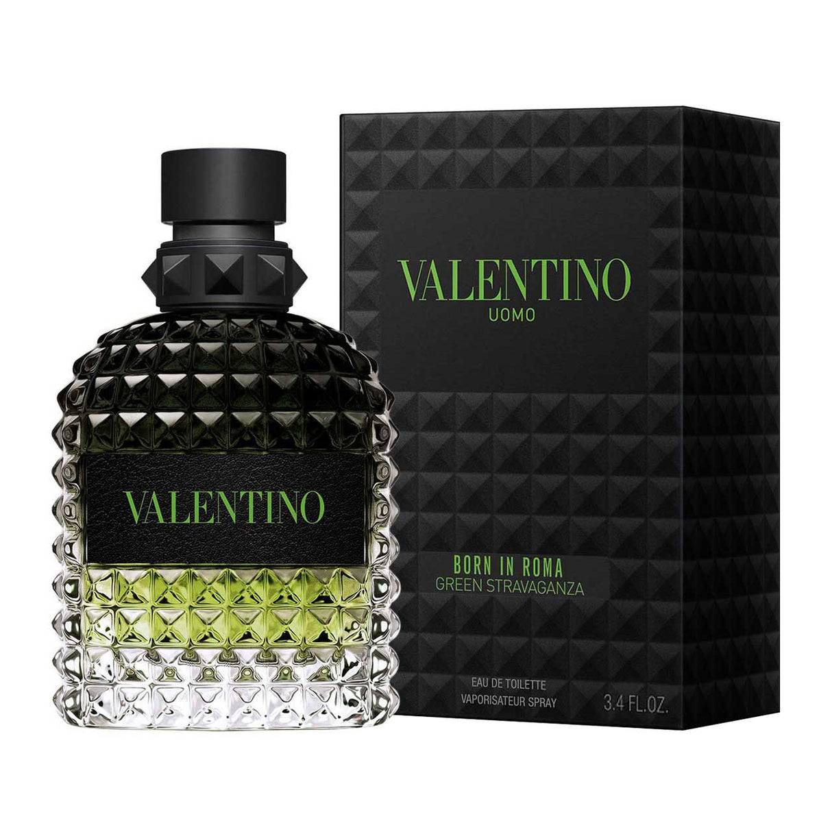 Valentino Uomo Born In Roma Green Stravaganza 100ml Agua de Tocador