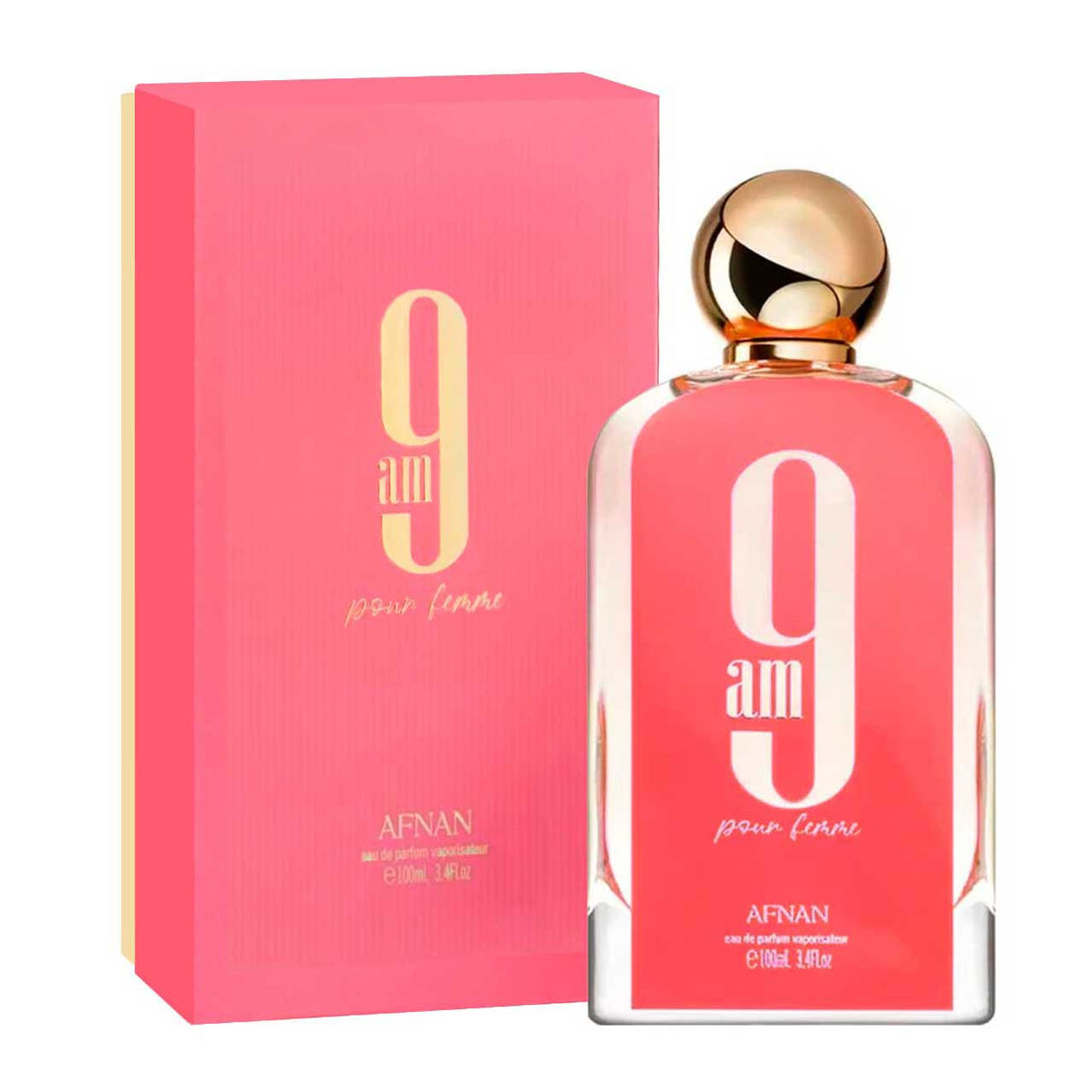 Afnan 9Am Pour Femme Pink 100ml Agua de Perfume