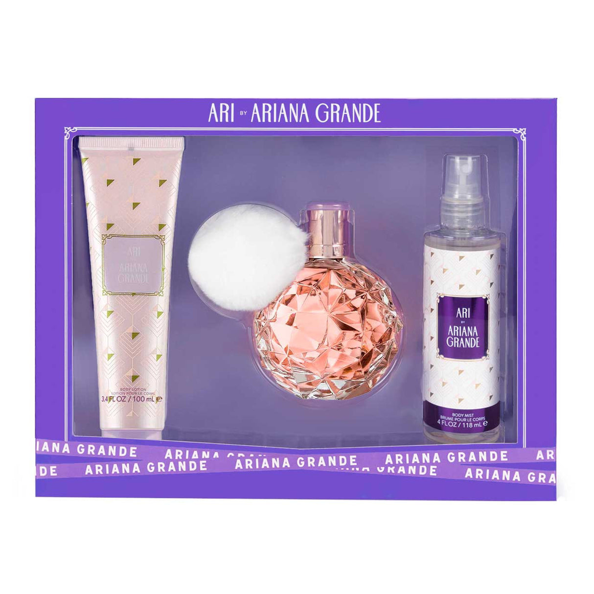 Ariana Grande Ari Set 3 Piezas Agua de Perfume