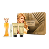 Paris hilton Gold Rush Set 4 Piezas Agua de Perfume