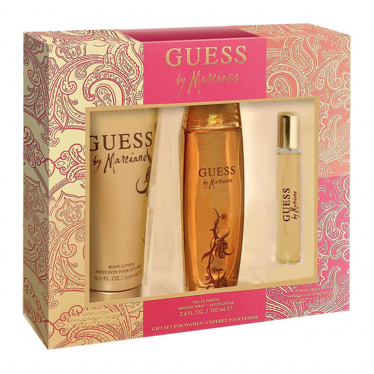 Guess By Marciano Set 3 piezas Agua de Perfume