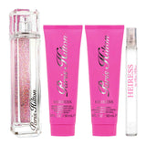 Paris Hilton Heiress Set 4 piezas Agua de Perfume