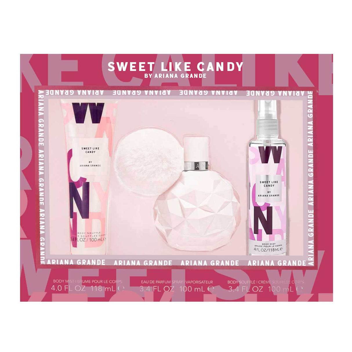 Ariana Grande Sweet Like Candy Set 3 Piezas