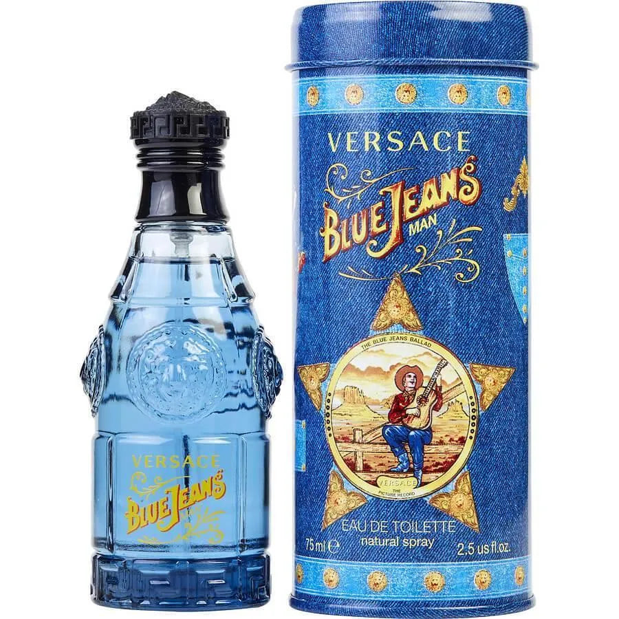 Versace Blue Jeans 75ml Agua de Tocador